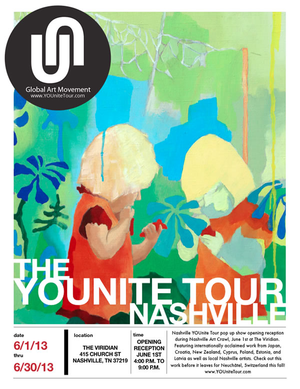 Nashville YOUnite Tour Exhibit Flyer